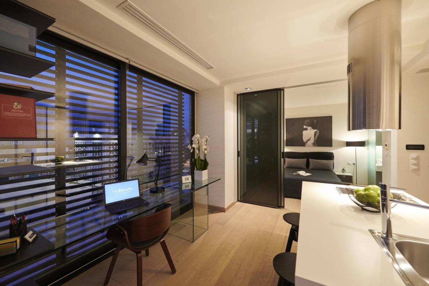Ma Maison Nο 4, Downtown Loft , Short Walk To Acropolis, Ultra High Speed Internet 500 Mbps, Parking Upon Request, 1' From Metro Station Athén Kültér fotó
