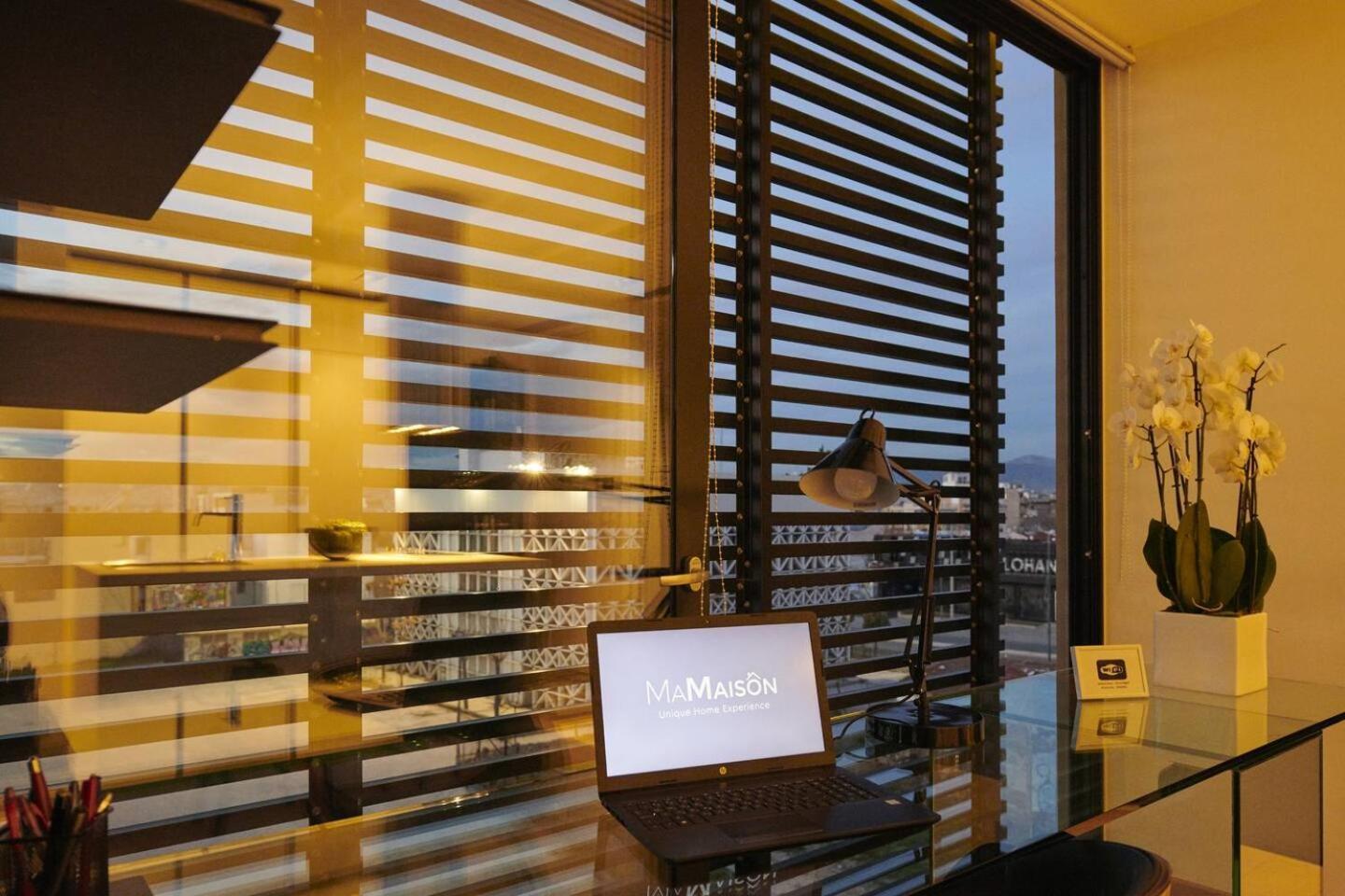 Ma Maison Nο 4, Downtown Loft , Short Walk To Acropolis, Ultra High Speed Internet 500 Mbps, Parking Upon Request, 1' From Metro Station Athén Kültér fotó